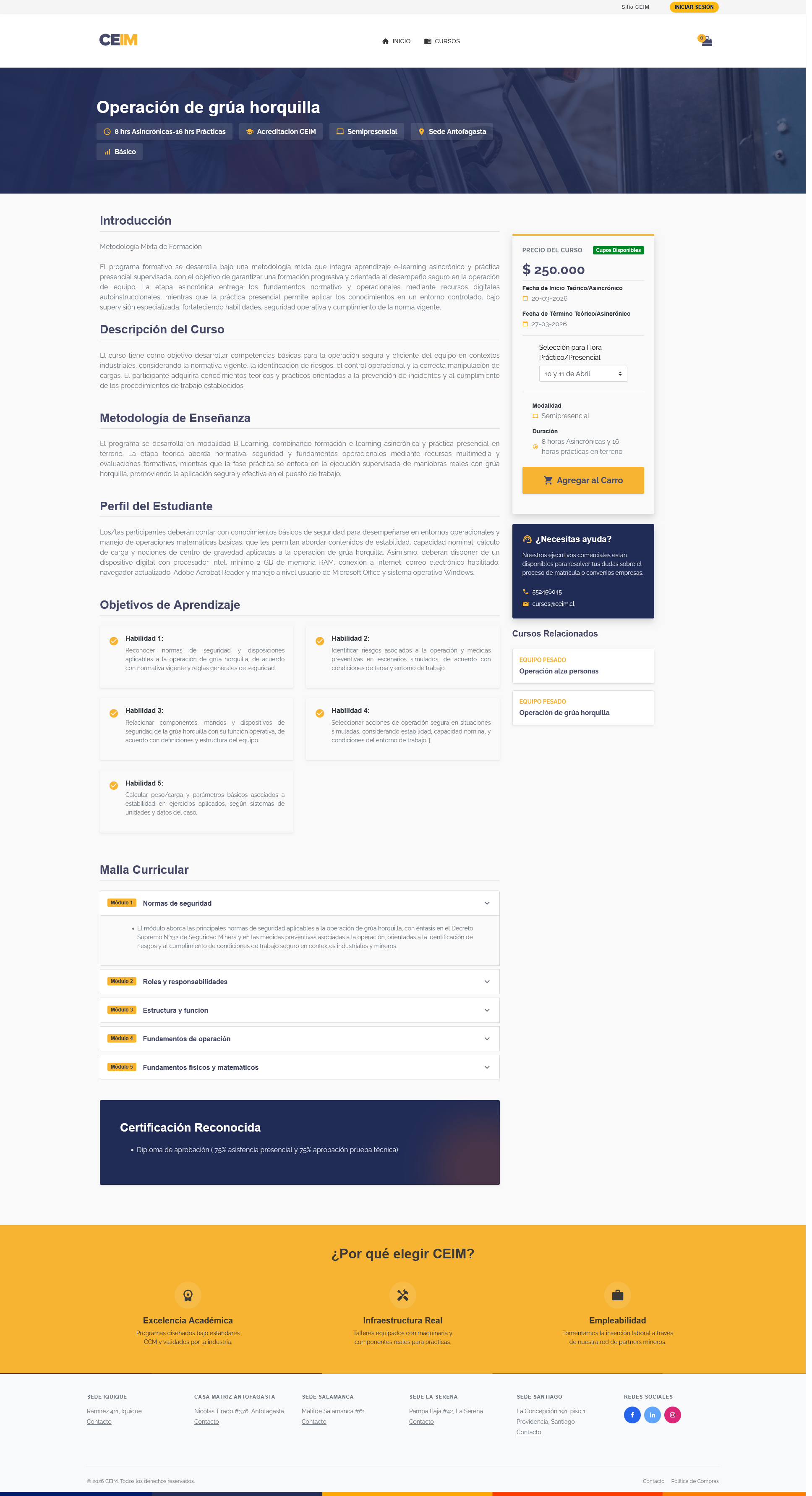 Ficha curso semipresencial