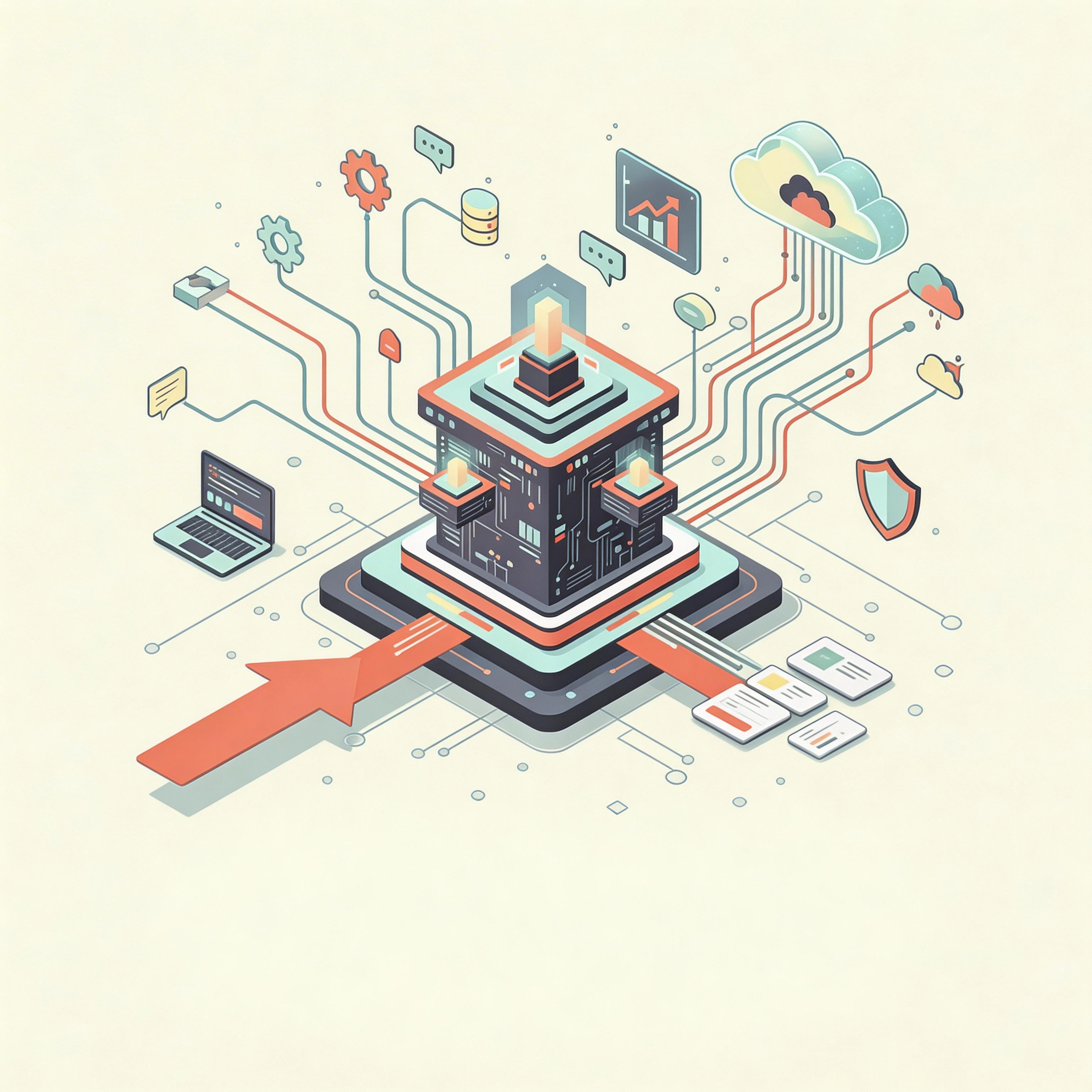 Ilustración de insights de mercado