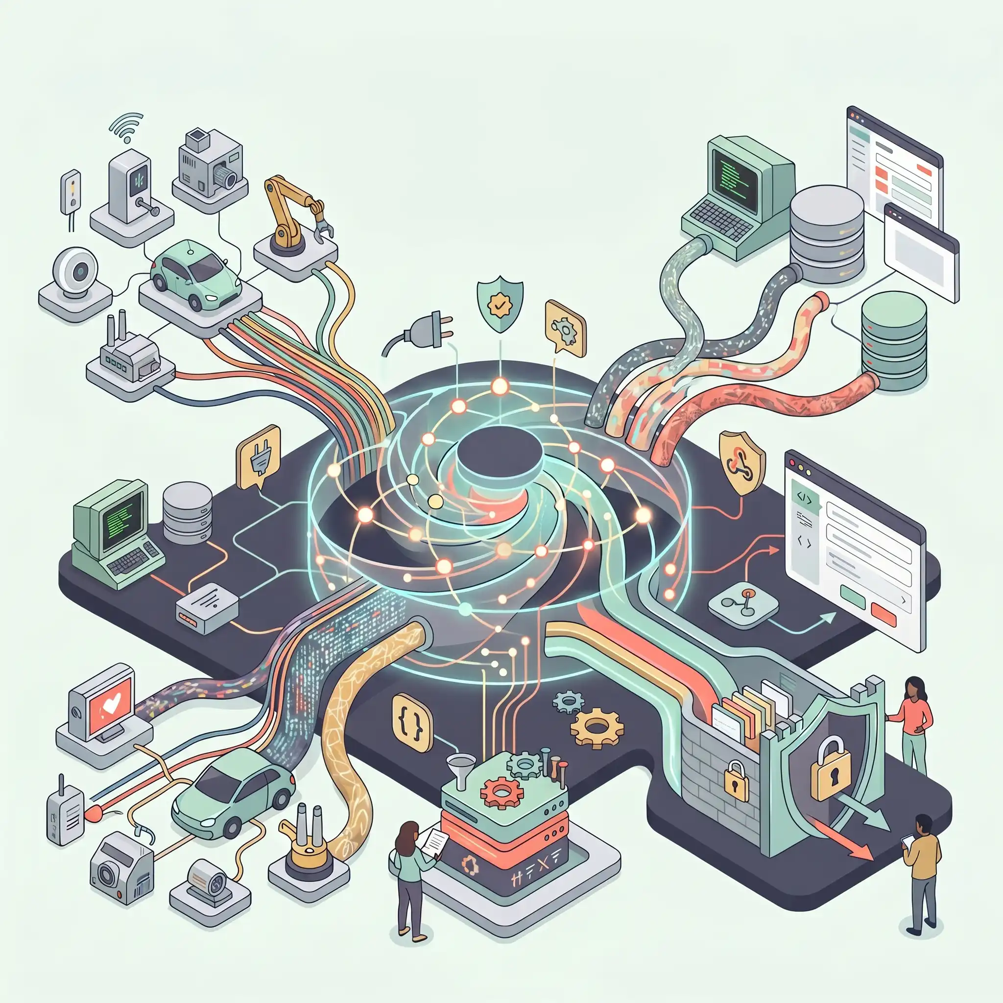 API connection diagram API connection diagram